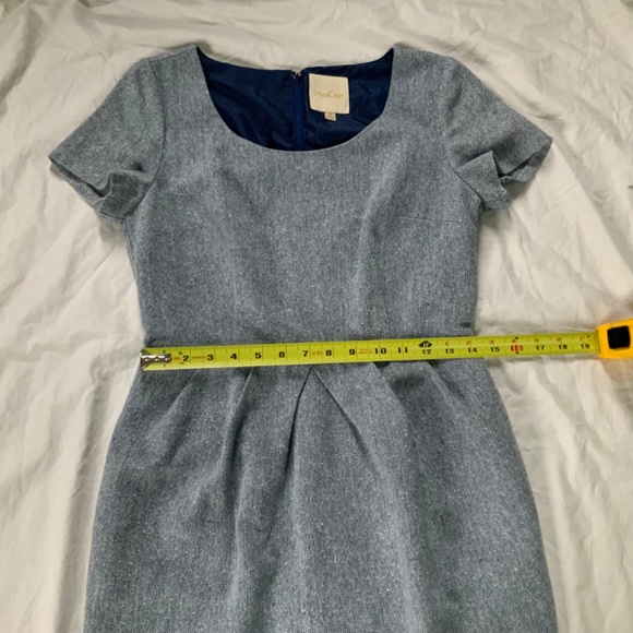 Modcloth Blue-Gray Dress - Picture 6 of 10